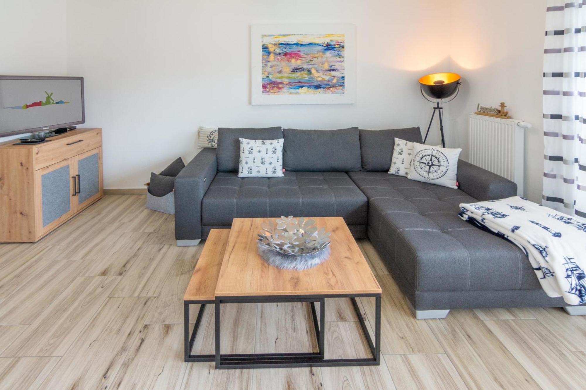 Ferienwohnung Liegeplatz Dornumersiel Eksteriør billede